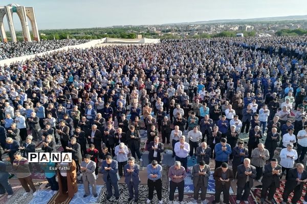 نماز عید فطر شهرستان آذرشهر