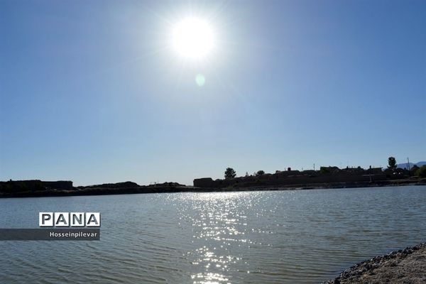 رنج کشیدن دریاچه مصنوعی گواب شهرستان خوسف