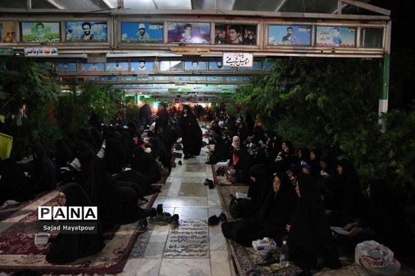 مراسم شب قدر در جوار گلزار شهدای علی ابن جعفر علیه السلام قم