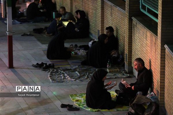 مراسم شب قدر در جوار گلزار شهدای علی ابن جعفر علیه السلام قم