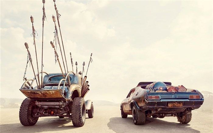 خودروهای «مدمکس» و «جنگ ستارگان» در نمایشگاهی در «لس‌آنجلس»