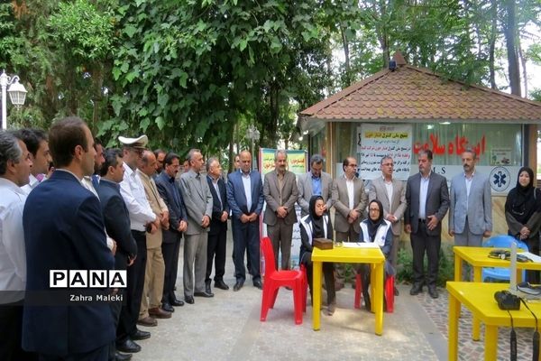 افتتاحیه طرح بسیج کنترل فشارخون درمحمودآباد