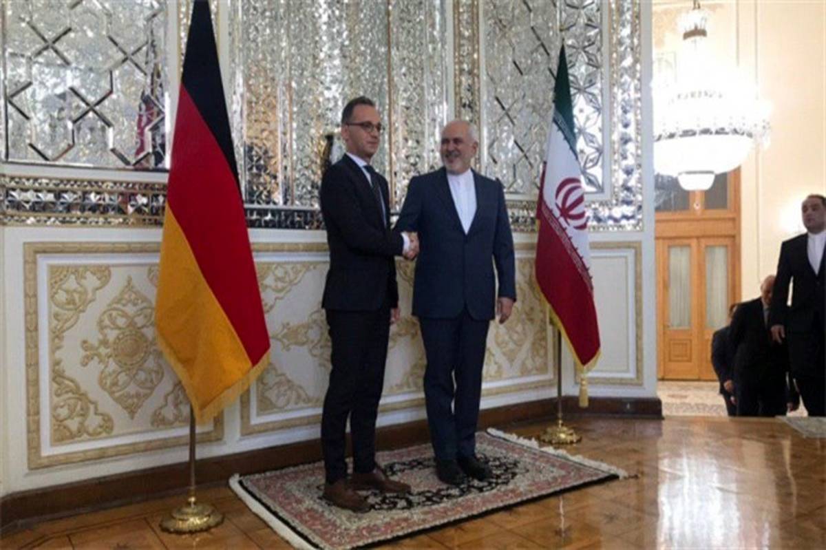 دیدار ظریف و وزیر امور خارجه آلمان در تهران