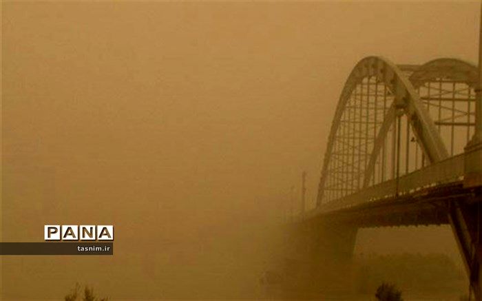 وزش تندبادهای لحظه‌ای و احتمال وقوع پدیده گرد و خاک از روز چهارشنبه در خوزستان