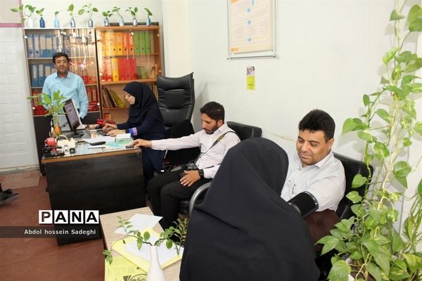 طرح بسیج ملی کنترل فشار خون در خبرگزاری پانا استان بوشهر