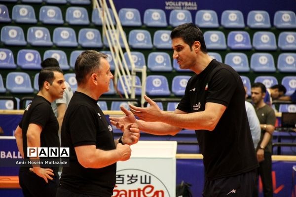 تمرین هفته سوم تیم ملی والیبال جمهوری اسلامی ایران
