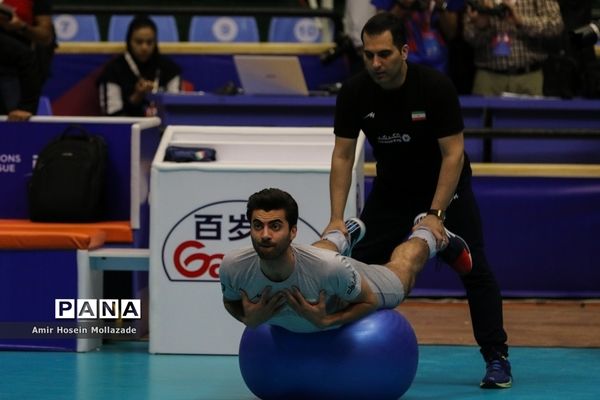تمرین هفته سوم تیم ملی والیبال جمهوری اسلامی ایران