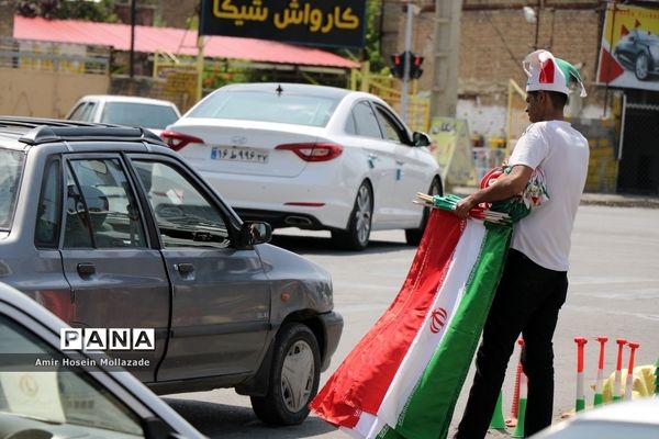 شور و شوق مردم عاشقان والیبال قبل از بازی تیم ملی ایران