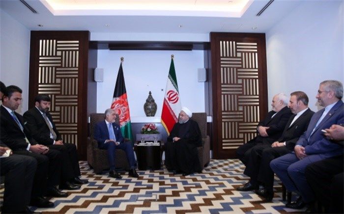روحانی: ایران خواهان ثبات، امنیت و توسعه افغانستان است