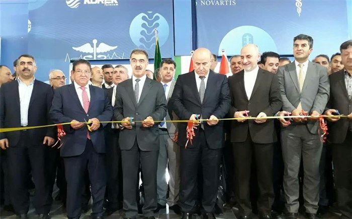نمایشگاه محصولات صنعتی و صادراتی ایران در اربیل عراق آغاز به کار کرد