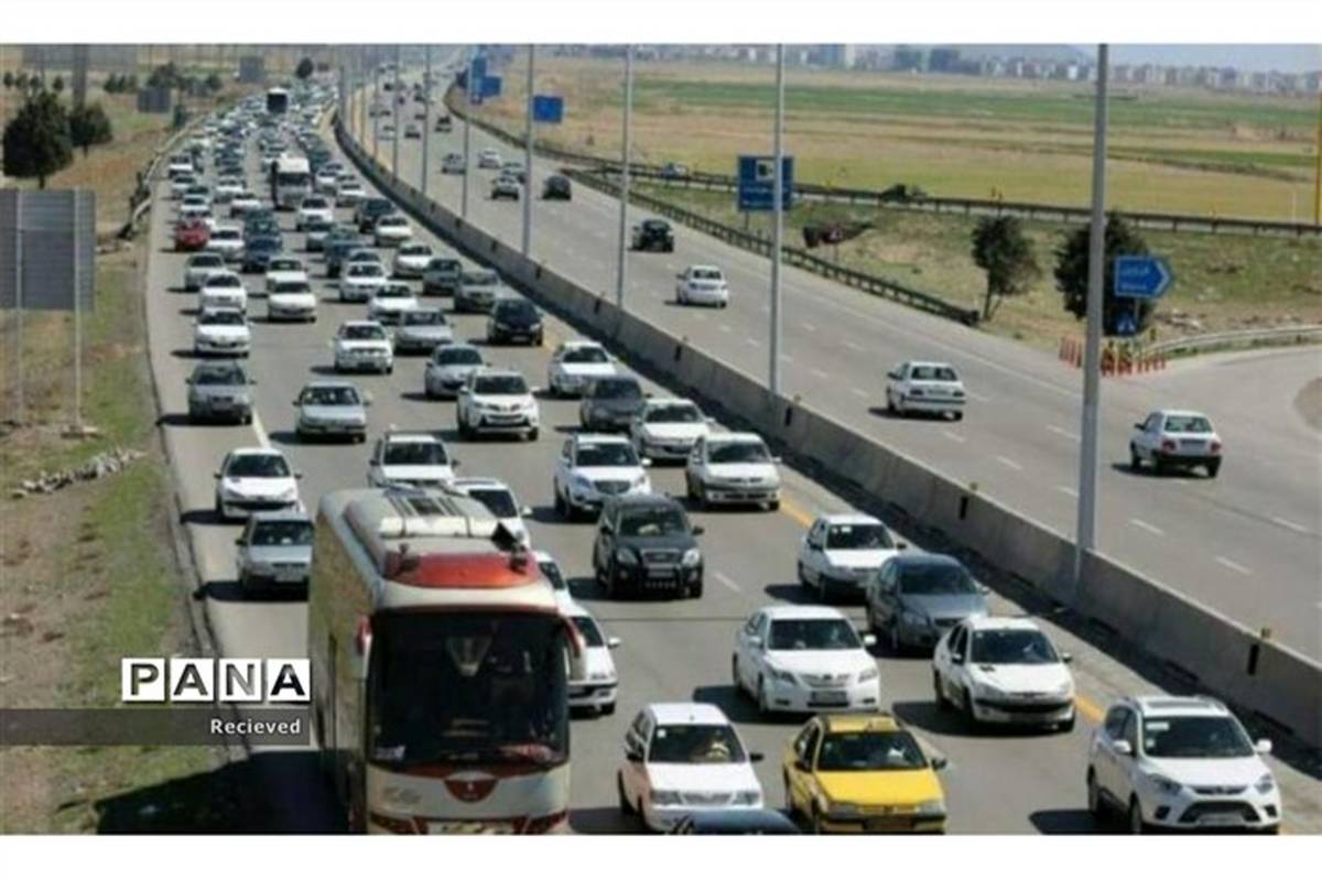 ترافیک نیمه‌سنگین در آزادراه قزوین به کرج