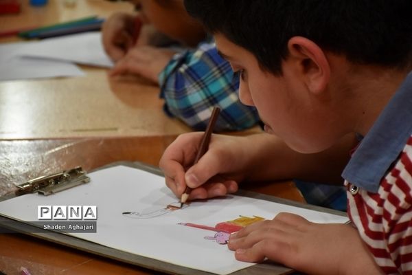 برگزاری مسابقه بزرگ نقاشی با موضوع مبارزه با مواد مخدر در امیدیه