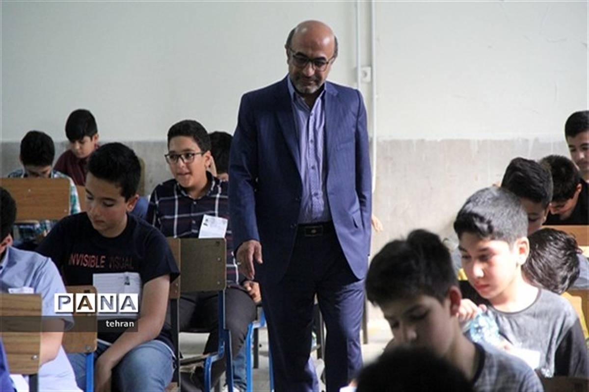 برگزاری آزمون استعداد یابی و جذب دانش آموزان مدارس سمپاد در منطقه13
