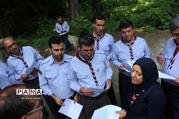 اردوی تشکیلاتی مسئولان سازمان دانش‌آموزی 59 منطقه استان فارس