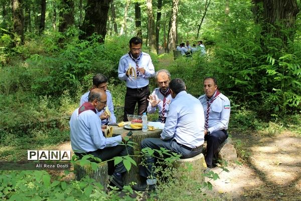 اردوی تشکیلاتی مسئولان سازمان دانش‌آموزی 59 منطقه استان فارس