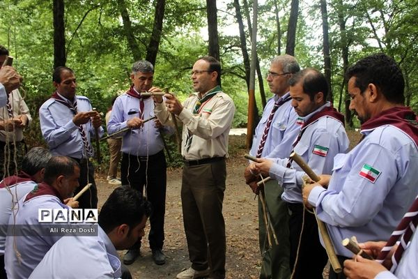 اردوی تشکیلاتی مسئولان سازمان دانش‌آموزی 59 منطقه استان فارس