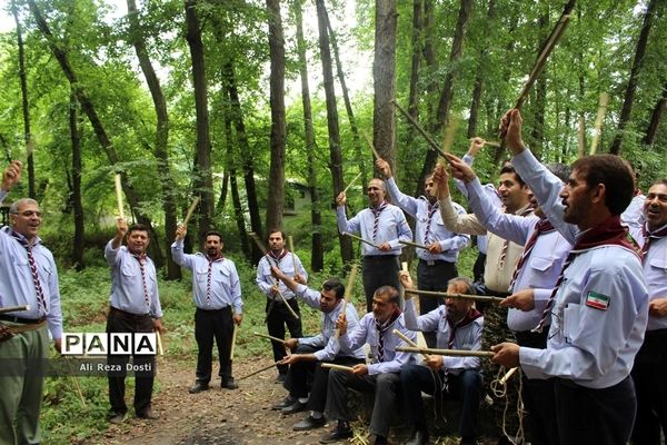 اردوی تشکیلاتی مسئولان سازمان دانش‌آموزی 59 منطقه استان فارس