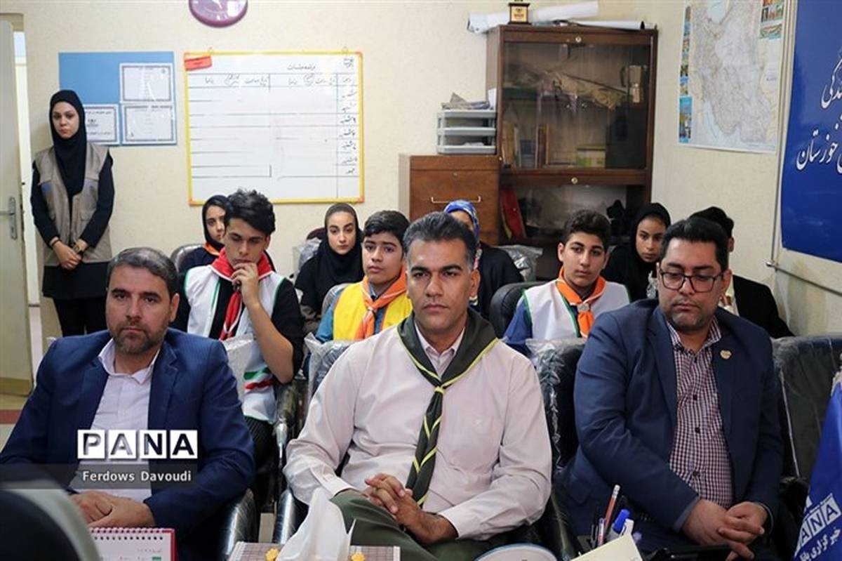 راهیابی 3 نفر از دانش آموزان و مربیان پیشتاز ناحیه یک اهواز به مجمع اعضا و مربیان سازمان دانش آموزی خوزستان