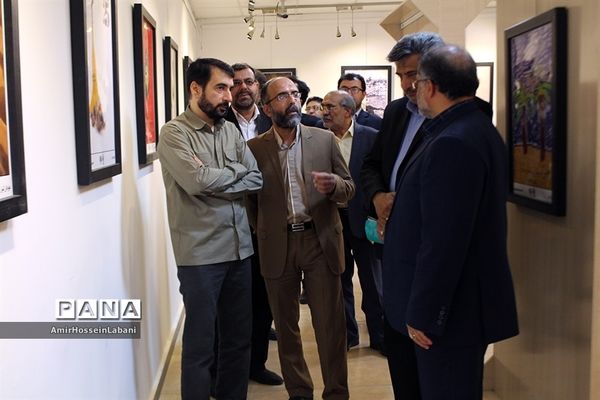 افتتاح نمایشگاه گرافیک طوفان شن