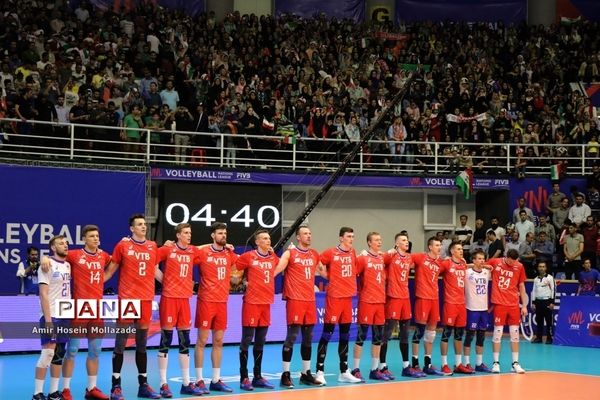 هفته سوم لیگ ملت‌های والیبال | ایران 3 - 0 روسیه