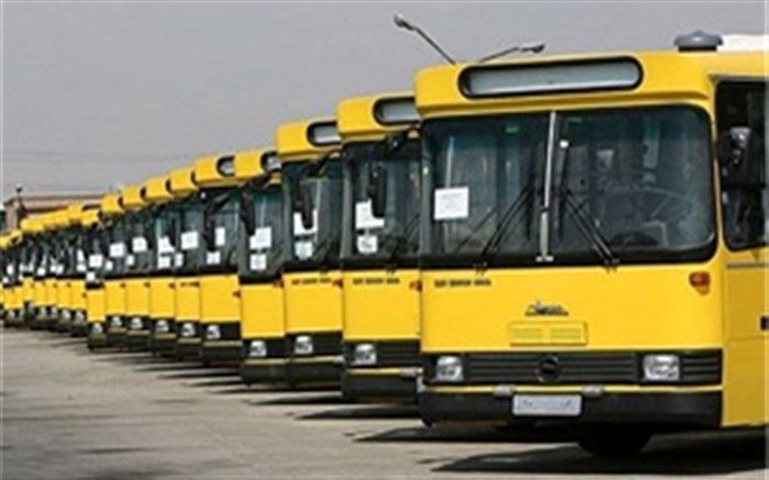 خدمات‌رسانی اتوبوسرانی برای مراسم تشییع پیکر مطهر ۱۵۰ شهید دفاع مقدس