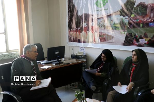نشست هیات رئیسه مجامع اعضای پیشتاز سازمان دانش‌آموزی خراسان رضوی