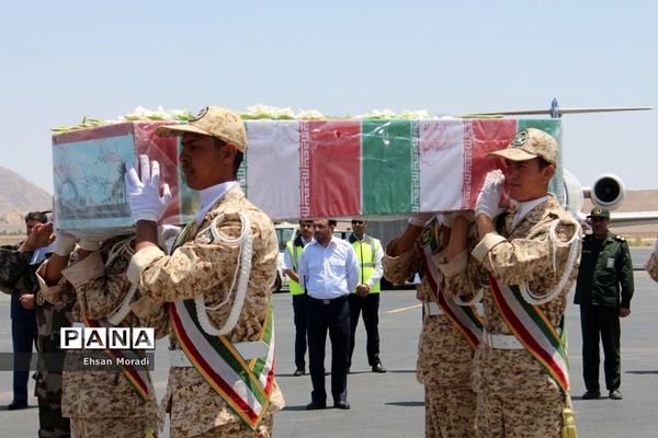 استقبال از شهدای گمنام در بیرجند