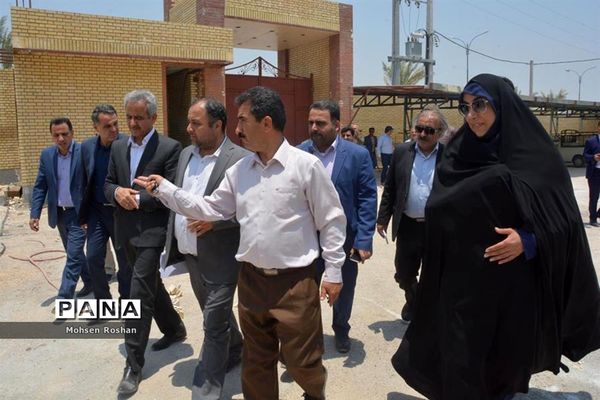 بازدید معاون وزیر و رئیس سازمان نوسازی ،توسعه و تجهیز مدارس کشور از استان بوشهر