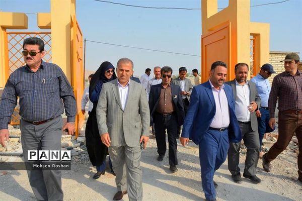 بازدید معاون وزیر و رئیس سازمان نوسازی ،توسعه و تجهیز مدارس کشور از استان بوشهر