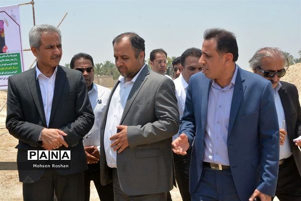 بازدید معاون وزیر و رئیس سازمان نوسازی ،توسعه و تجهیز مدارس کشور از استان بوشهر