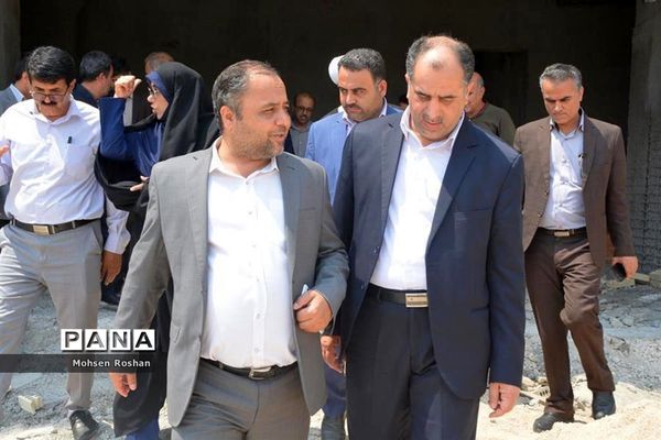 بازدید معاون وزیر و رئیس سازمان نوسازی ،توسعه و تجهیز مدارس کشور از استان بوشهر