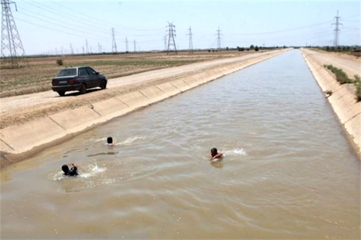 گرمای تابستان و شنا در کانال‌های مرگبار