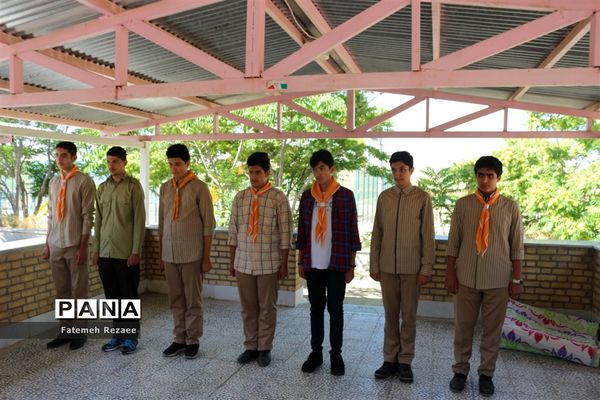 برگزاری پیش اردوی ملی دانش‌آموزان پیشتاز پسر استان زنجان