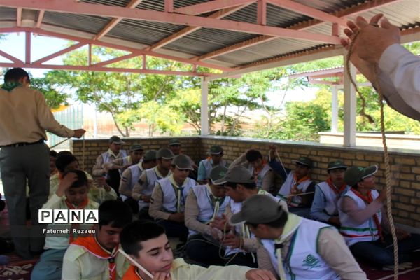 برگزاری پیش اردوی ملی دانش‌آموزان پیشتاز پسر استان زنجان