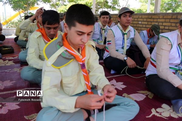 برگزاری پیش اردوی ملی دانش‌آموزان پیشتاز پسر استان زنجان