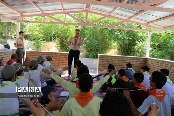 برگزاری پیش اردوی ملی دانش‌آموزان پیشتاز پسر استان زنجان