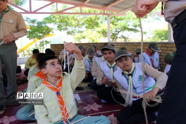 برگزاری پیش اردوی ملی دانش‌آموزان پیشتاز پسر استان زنجان