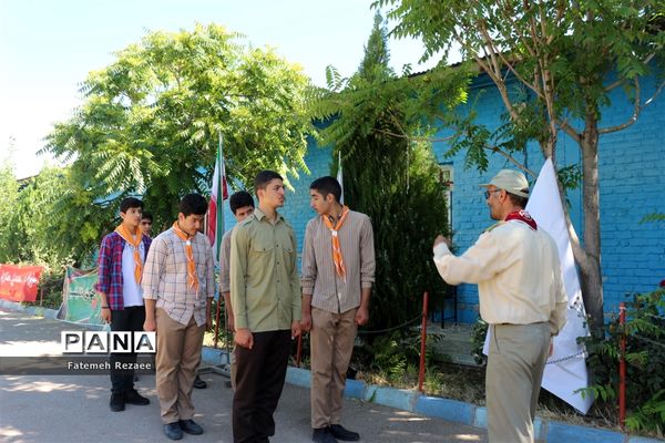 برگزاری پیش اردوی ملی دانش‌آموزان پیشتاز پسر استان زنجان