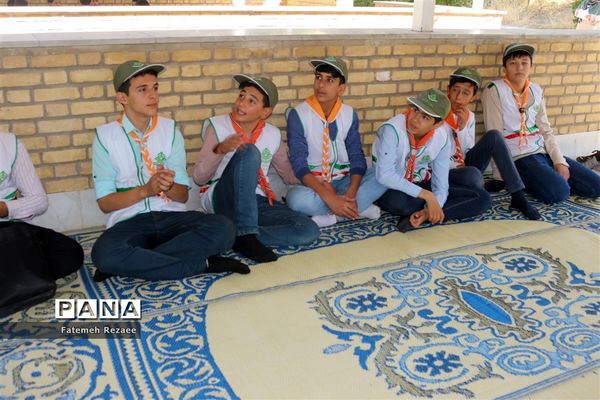 برگزاری پیش اردوی ملی دانش‌آموزان پیشتاز پسر استان زنجان