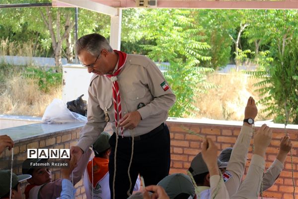 برگزاری پیش اردوی ملی دانش‌آموزان پیشتاز پسر استان زنجان