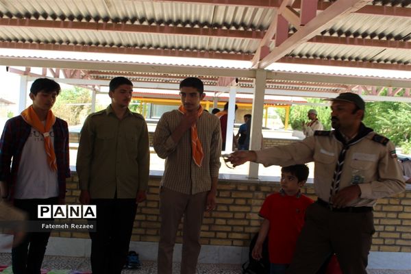 برگزاری پیش اردوی ملی دانش‌آموزان پیشتاز پسر استان زنجان