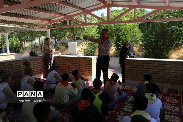 برگزاری پیش اردوی ملی دانش‌آموزان پیشتاز پسر استان زنجان