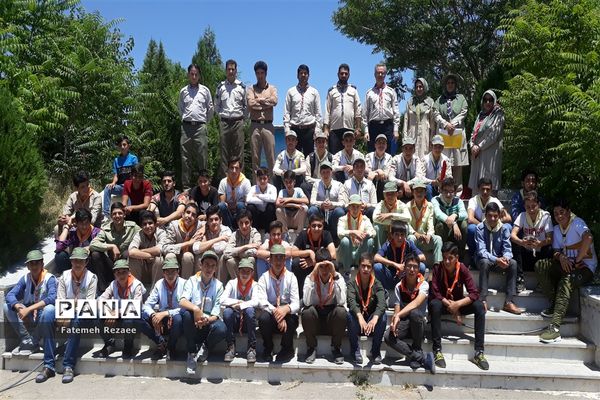 برگزاری پیش اردوی ملی دانش‌آموزان پیشتاز پسر استان زنجان