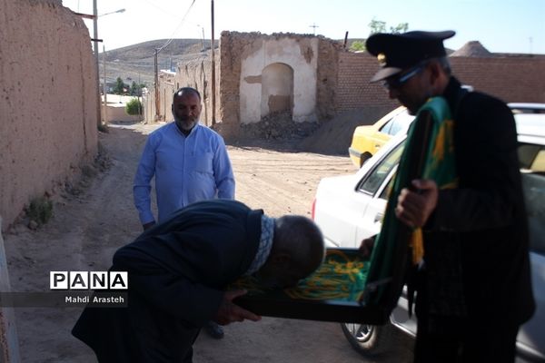 کاروان زیرسایه خورشیددر هنگ مرزی و مناطق سیل زده شهرستان درمیان خراسان جنوبی