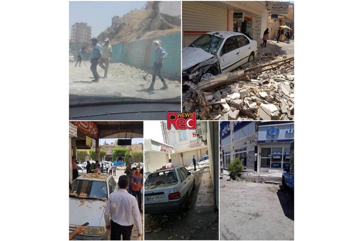 آمار اولیه از  زلزله 5.7 ریشتری مسجدسلیمان: یک کشته و 40 مصدوم