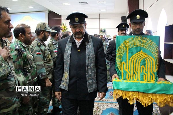 حضور کاروان زیرسایه خورشید حرم بارگاه رضوی در پادگان 04 امام رضا (ع) ارتش بیرجند