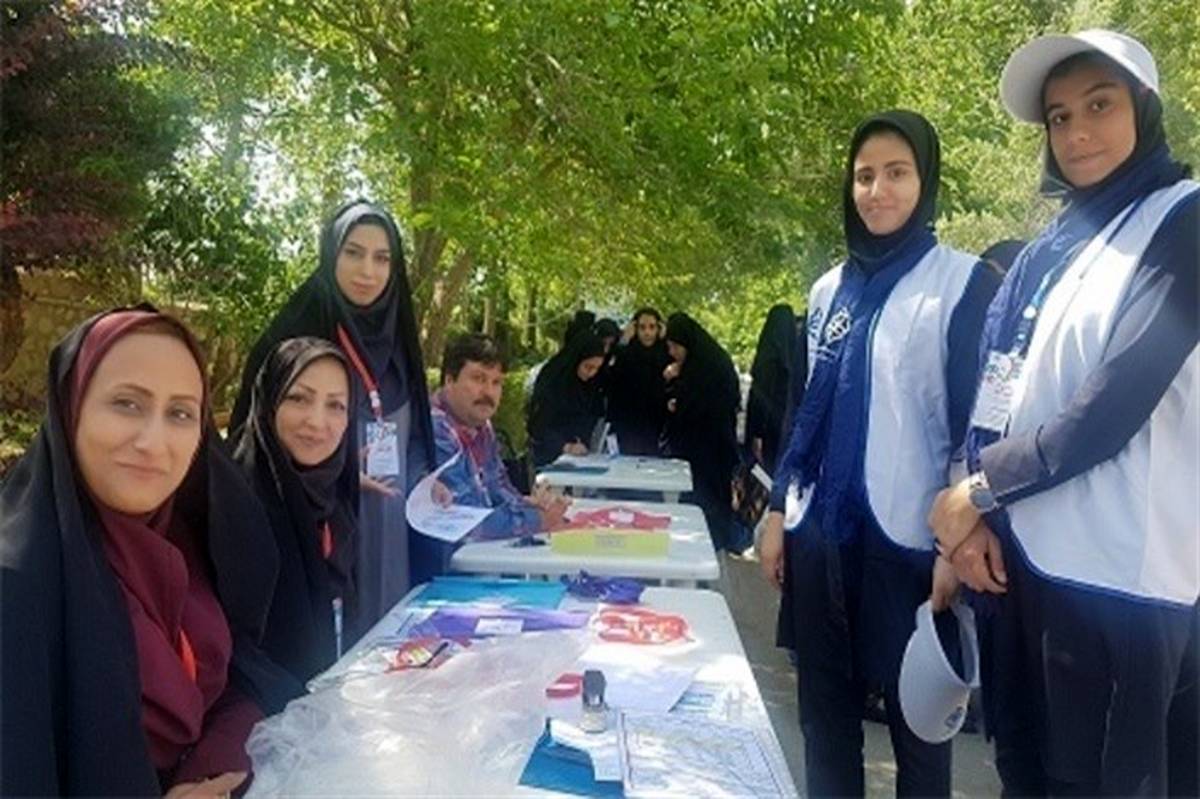 برگزاری اردوی دانش آموزی سفیران سلامت دختران شهرستان های تهران در اردوگاه مصطفی خمینی دماوند
