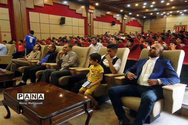 حضور دانش آموزان شهر قدس در اردوی امید، نشاط و همدلی