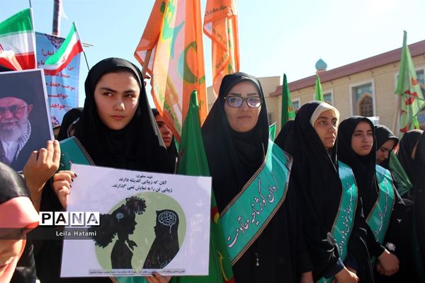 اجتماع بزرگ مردمی حجاب و عفاف در تبریز