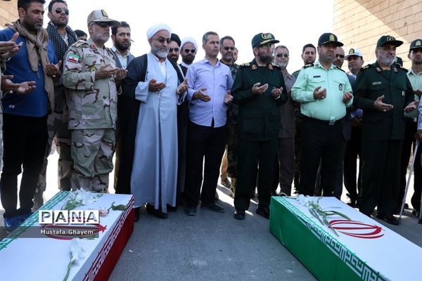 بازگشت پیکر پاک 44تن از شهدای جنگ تحمیلی از مرز شلمچه به میهن